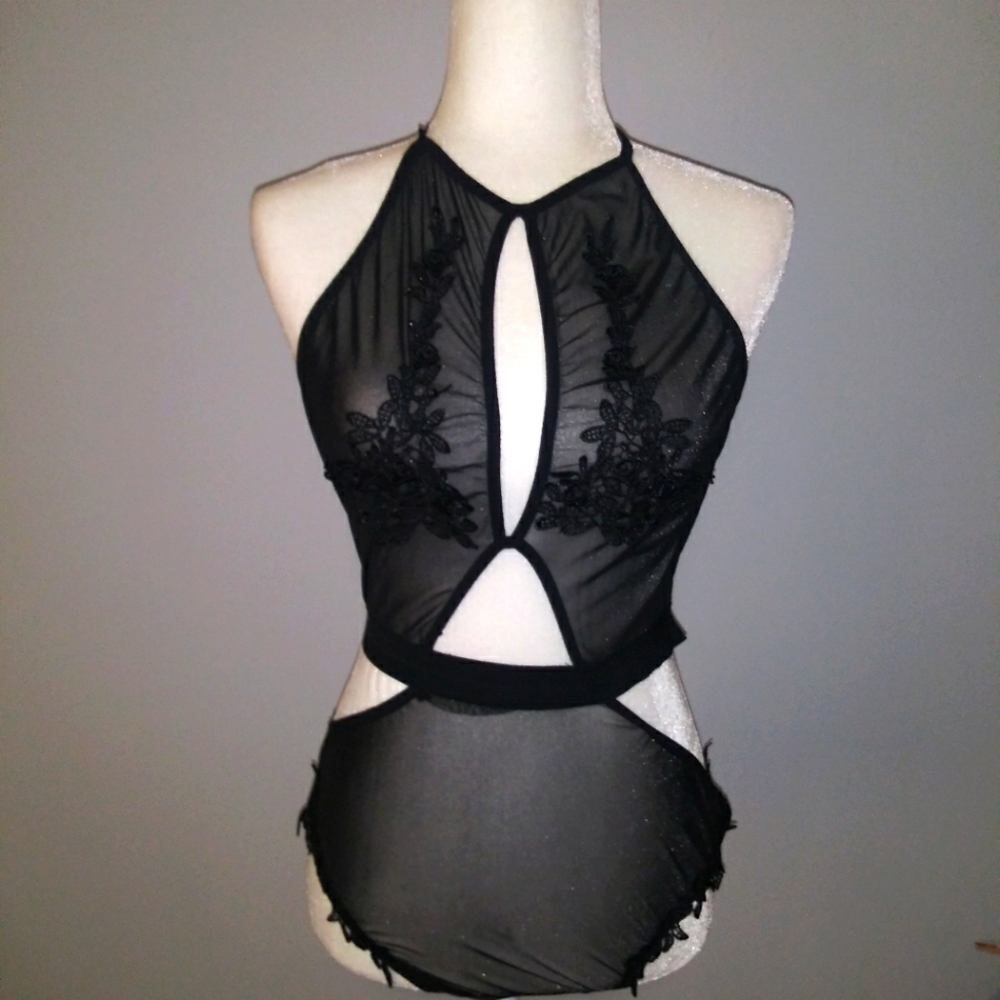 Black lingerie